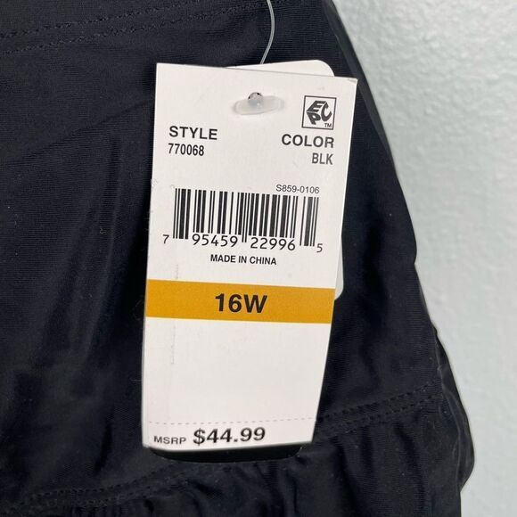 NWT Island Escape Swim Skirt Size 16W - Picture 2 of 4